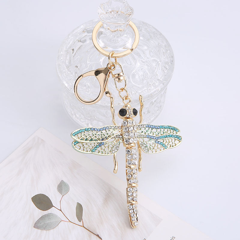 Wholesale Zinc Alloy Dragonfly Keychain